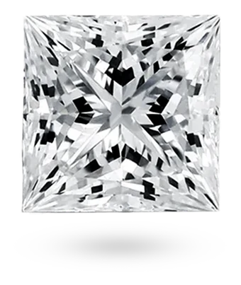 Princess cut lab grown diamond
